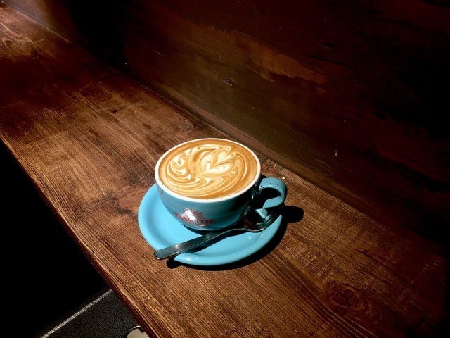 davide coffee stop_latte