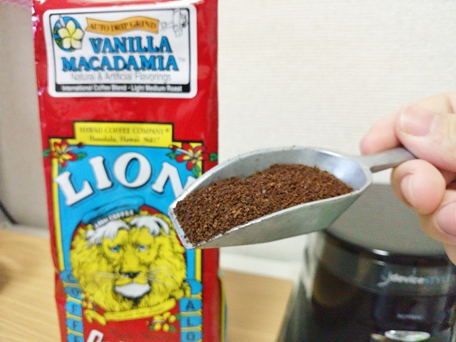 LION COFFEE_バニラマカダミア_粉