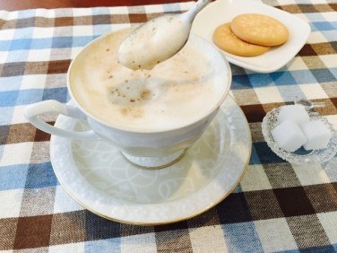 ピーナッツバターミルクコーヒーの作り方【フレーバーコーヒーのレシピ】