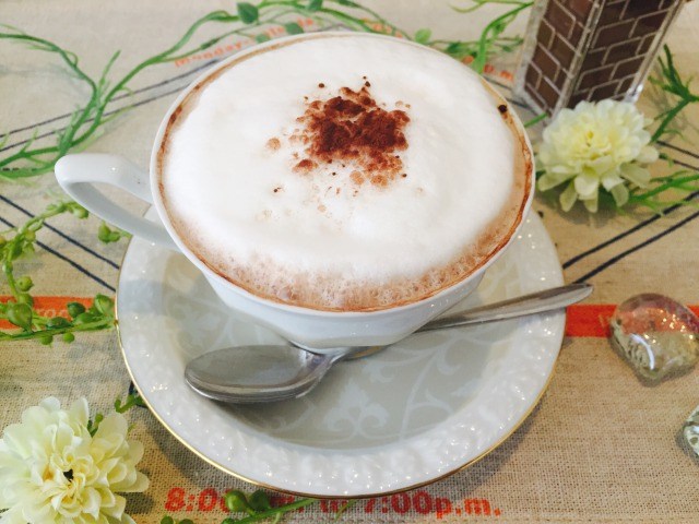 フォームドミルクココアコーヒーの作り方【フレーバーコーヒーのレシピ】