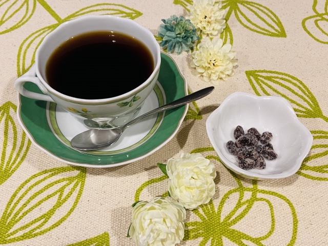 コーヒー_フードペアリング_コーヒーと甘納豆